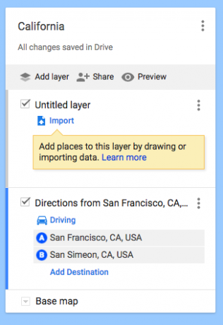 Ako vytvoriť vlastné pokyny pre priateľov pomocou Máp Google Vlastné Google Map3