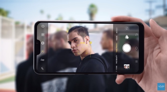 Režim Vivo V9 na výšku