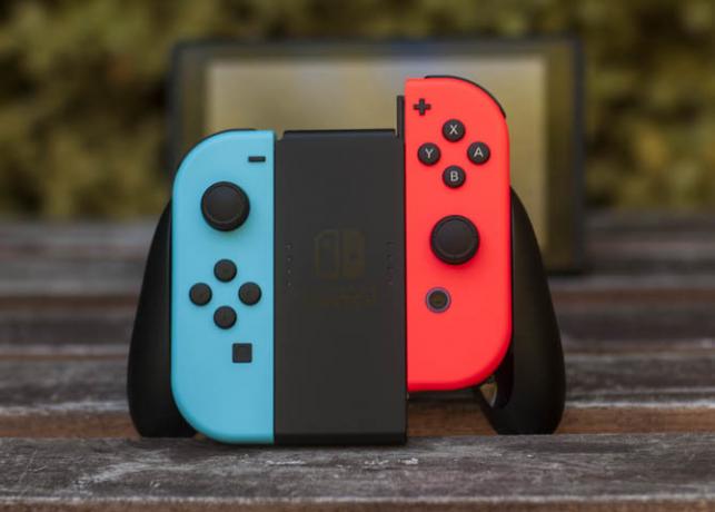 nintendo prepínanie joy-con grip