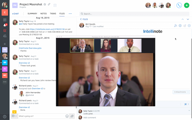 Intellinote: Vložte svoje úlohy, súbory, správy a stretnutia online na videokonferenciu na jednom mieste