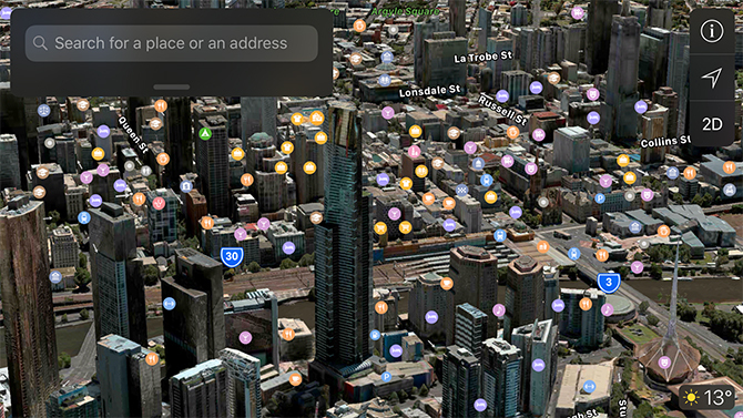 Apple Map 3D Flyover