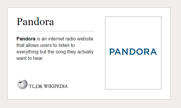 TLDR-Pandora