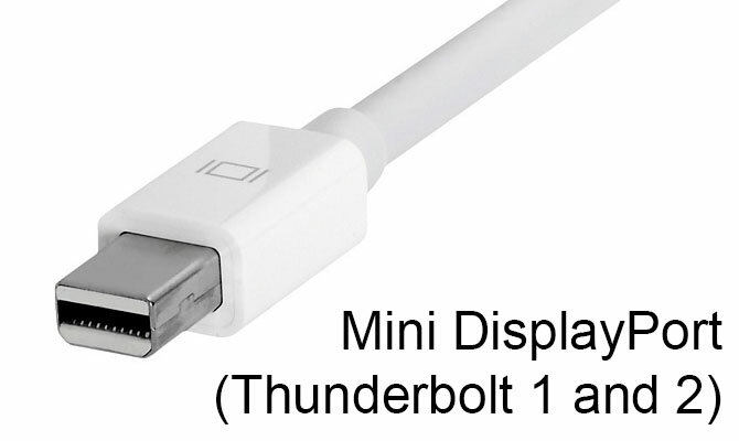 Konektor Mini DisplayPort a Thunderbolt 1/2