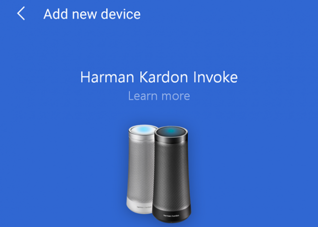 Aplikácia Cortana Harman Kardon