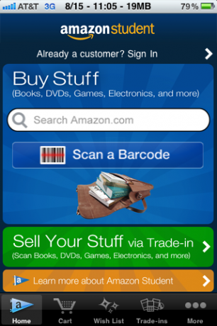 Amazon uvádza na trh novú aplikáciu pre iPhone zameranú na študentov [iOS News]