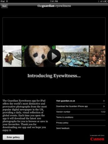 Prejdite si na svojom iPade úžasné fotografie pomocou aplikácie Eyewitness App Guardianeyewitness1