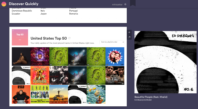 Discover Quickly je elegantná webová aplikácia od vývojárov Spotify na nájdenie novej hudby na základe toho, čo sa vám páči