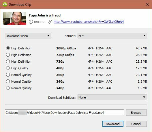 4K Video Downloader Stiahnutie zoznamov videí YouTube, kanálov a ďalších 4K Video Downloader Stiahnite si video