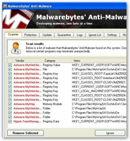 malwarebytes - ako odstrániť spyware