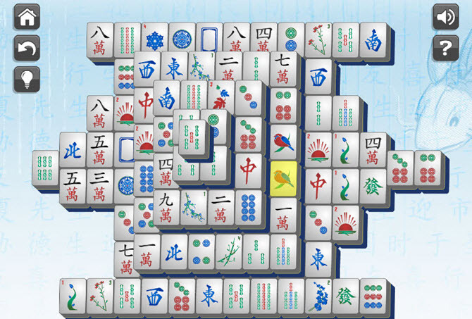 chróm mahjong solitaire