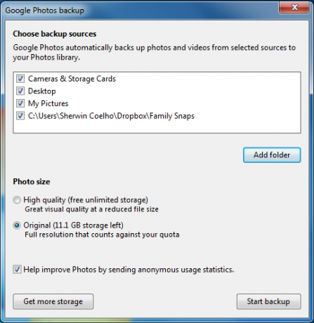 Aplikácia Google Desktop Desktop Uploader