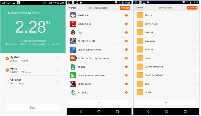 verzie Android xiaomi mi mover