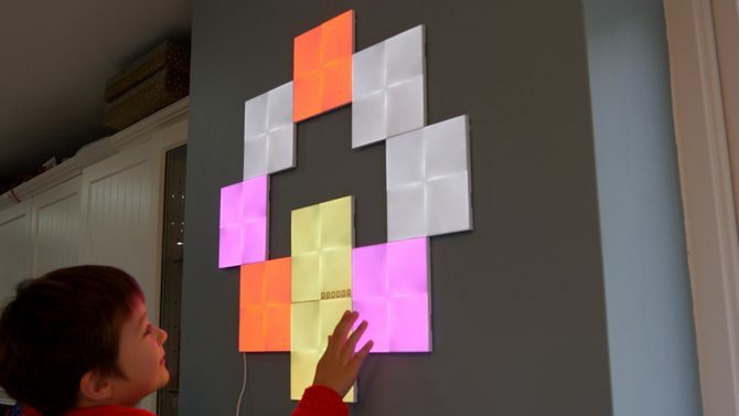 Nanoleaf Canvas: Najlepšie. Svetlá. niekedy. Dotykové hry na plátno nanoleaf 670x377