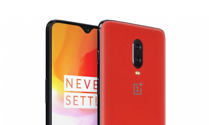 OnePlus 6T Teardrop Notch