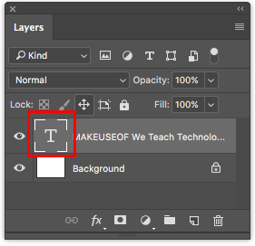 Ako pridávať a upravovať text na paneli Vrstvy Adobe Photoshop Photoshop