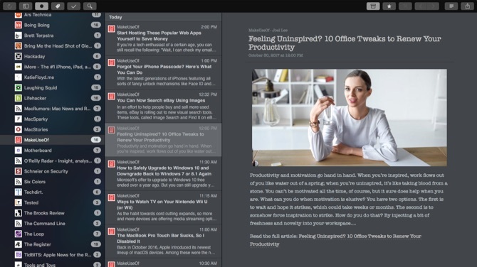 Najlepšie aplikácie feedly mac readkit