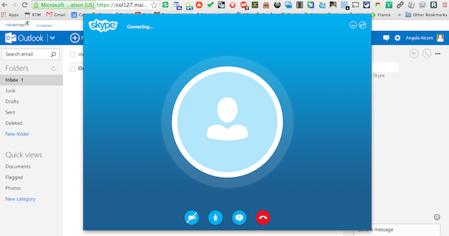 Pripojenie cez Skype