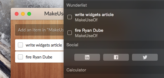 widgets-Wunderlist