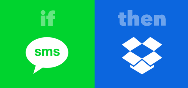 IFTTT-recept-koľají dlhy