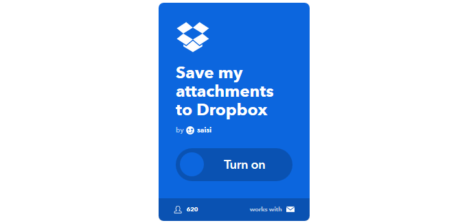 Príručka The Ultimate IFTTT: Použite najvýkonnejší nástroj na webe ako profesionálne prílohy 46IFTTTToDropbox