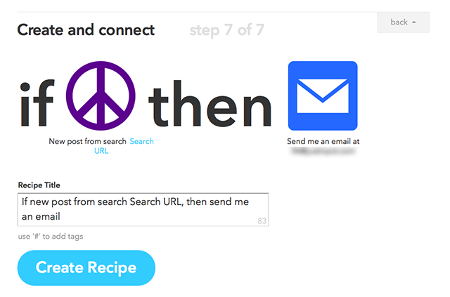 IFTTT-search-Craigslist