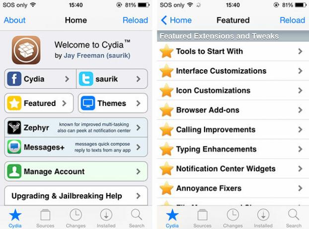 Ako na útek z väzenia iOS 7.1.x a nainštalovať Cydiu s Pangu cydia1