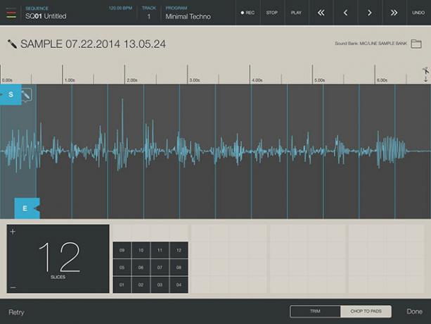 Je Akai's iMPC Pro najlepšou aplikáciou na produkciu iPad Beat? vzorka