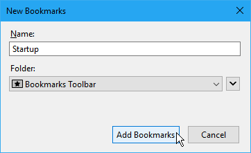 Nové dialógové okno Záložky vo Firefoxe