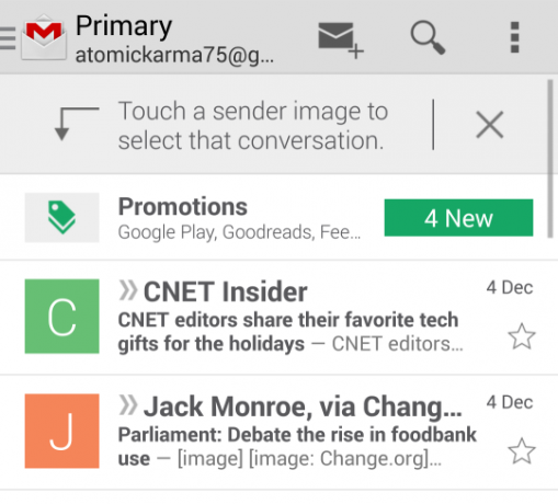 Muo-android-new-Problémy-gmail