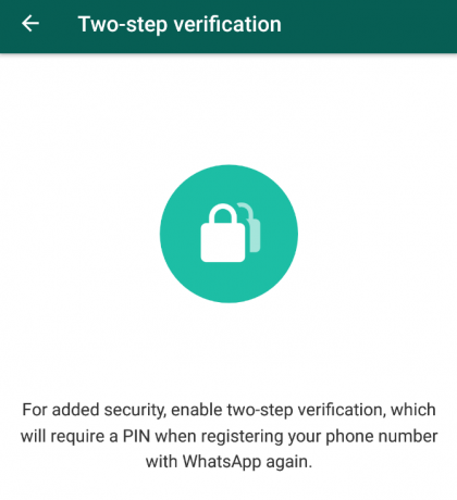 Whatsapp verifikácia v dvoch krokoch