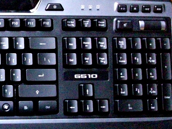 Logitech g510 herná klávesnica