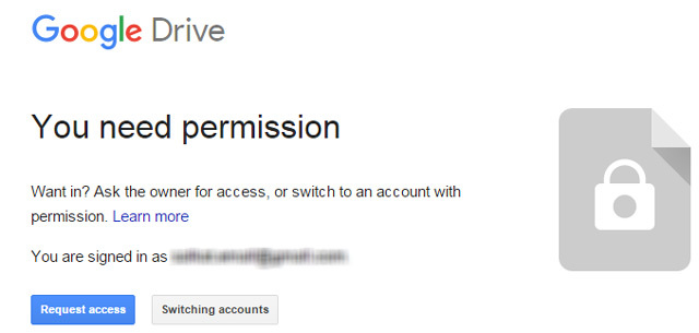 Vyžiadajte si prístup na Disk Google