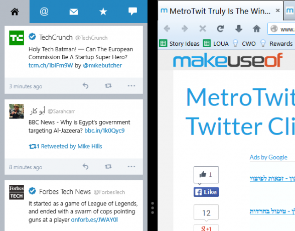 metrotwit strane