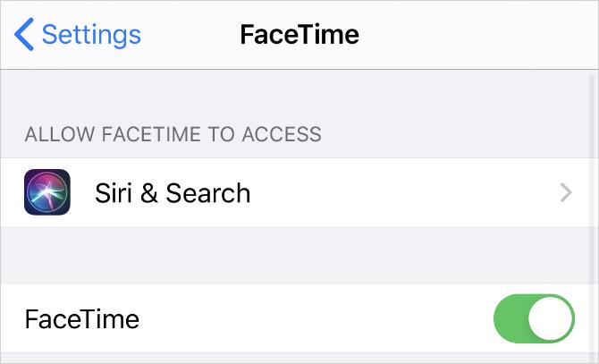 Nastavenia FaceTime na iPhone