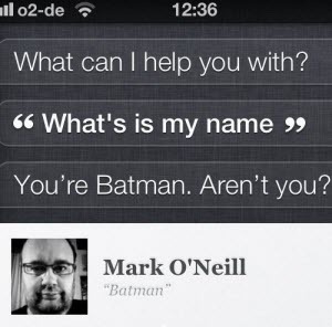 Siri, prečo mi nerozumieš? [INFOGRAPHIC] siri batman