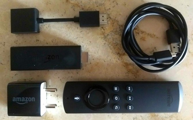 Rozbalenie obsahu Amazon Fire TV Stick 