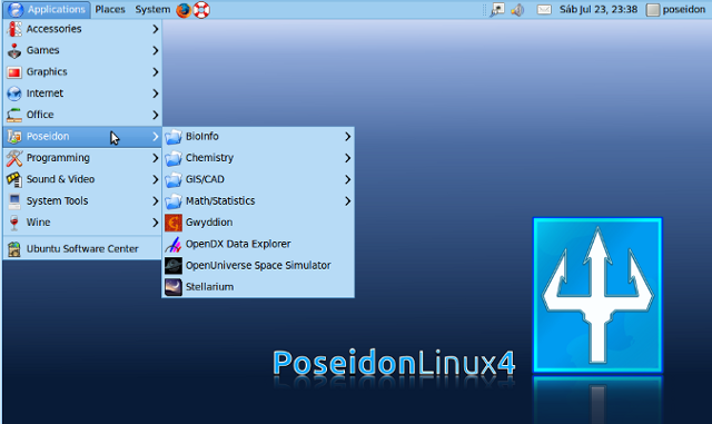 vedecké-linux-distribúciách-Poseidon