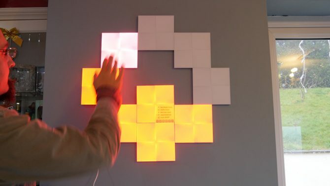 Nanoleaf Canvas: Najlepšie. Svetlá. niekedy. nanolistové plátno sa dotýka 670 x 377