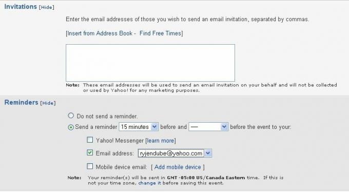 Zorganizujte si svoj život s upozorneniami na pozvánky kalendára Yahoo