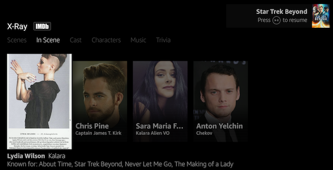 Ako používať Amazon Fire TV Stick: X-ray počas filmu