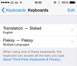 Slated je iOS 8 klávesnica, ktorá prekladá konverzácie za vás slated2