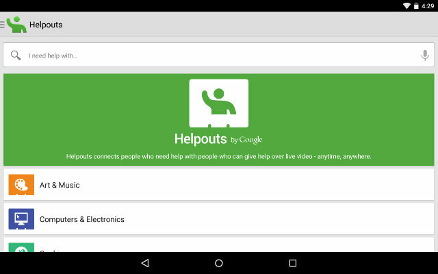 Google Apps - Helpouts