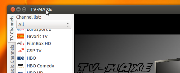 TV maxe linux