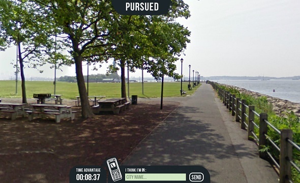 Hranie hier Google Maps pomocou hier Street View sa začalo hrať