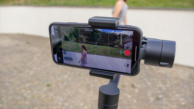 Yi Smartphone Gimbal: Hodvábne hladké zábery, ale mohlo by byť lepšie sledovanie objektov v aplikácii yi gimbal 670x377