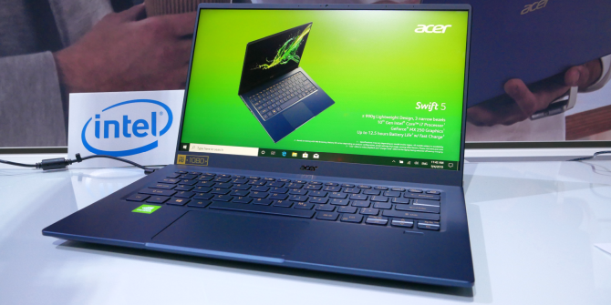 Acer Swift 5 aktualizoval model 2019 s väčšou výdržou batérie