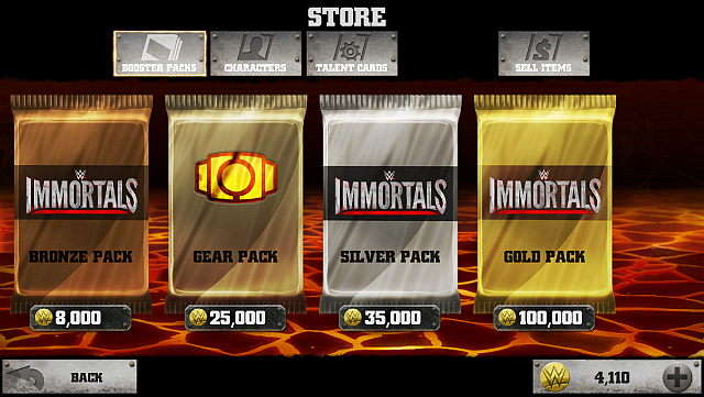 WWE-Immortals-Maximálna doba záznamu Stamina-Pack