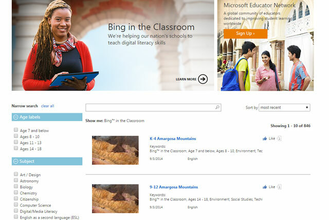 Bing Lesson Plan