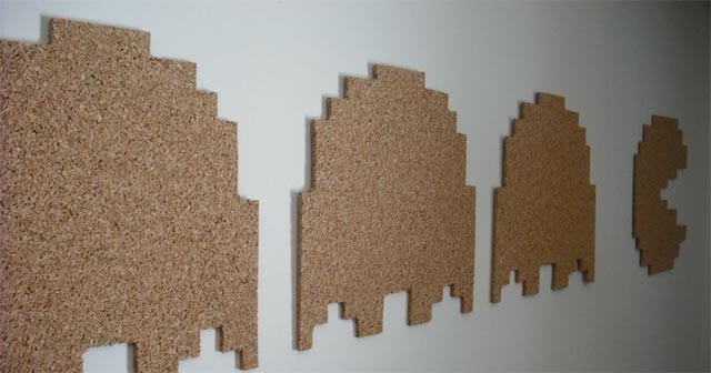 DIY hráči, corkboard