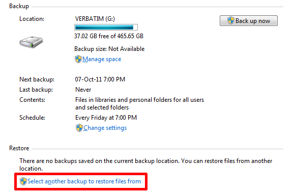 zálohovanie systému Windows 7